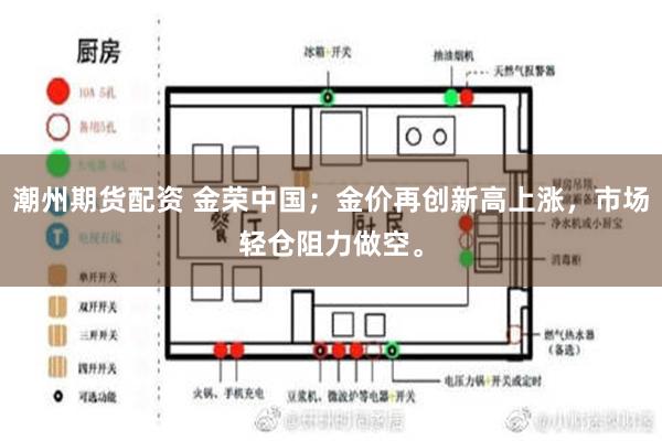 潮州期货配资 金荣中国；金价再创新高上涨，市场轻仓阻力做空。