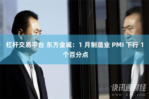 杠杆交易平台 东方金诚：1 月制造业 PMI 下行 1 个百分点